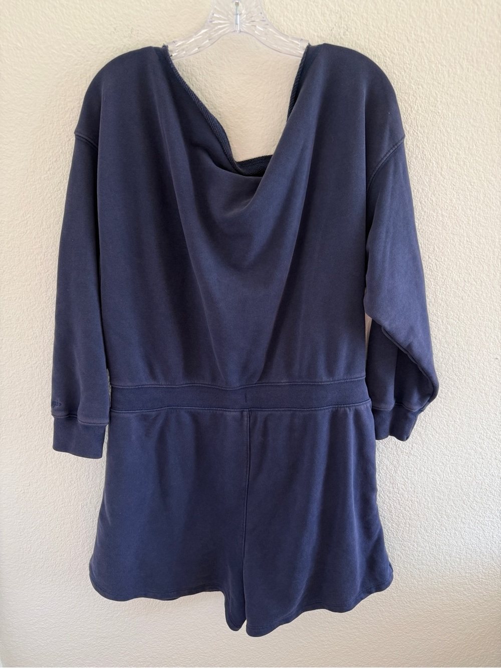 Abercrombie & Fitch YPB On The Go Slash Romper in Navy - Picture 8 of 15